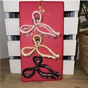 NWOT Sincerely Jules Pink and Cream Hair Accessories Collection